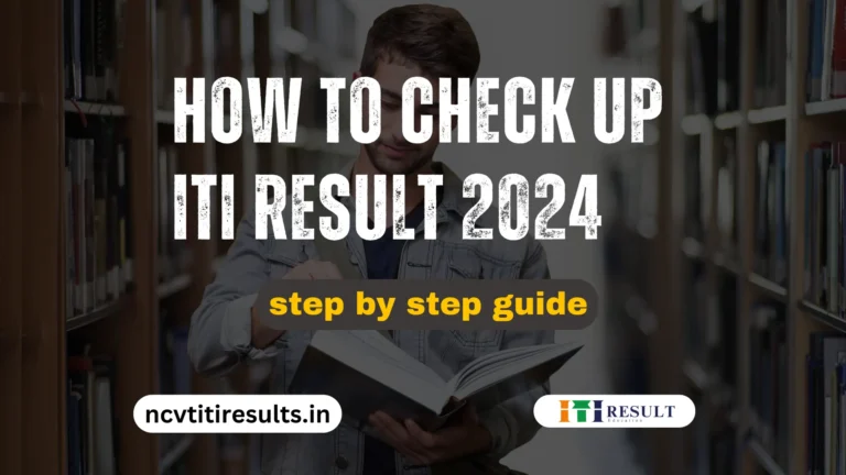 Check UP ITI Result 2024 at scvtup.in