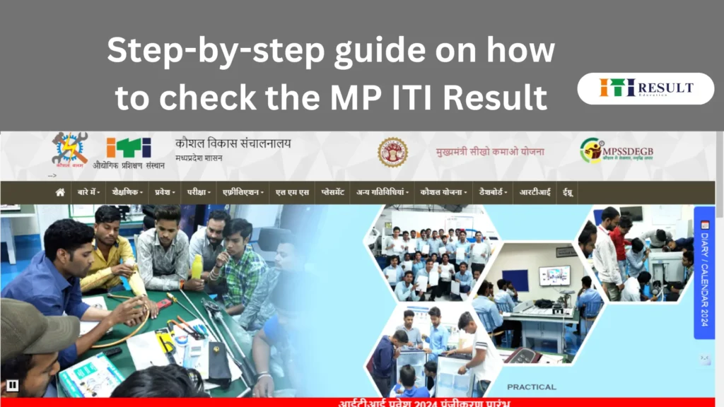 Check MP ITI Result 2024 Merit List & Admission Process