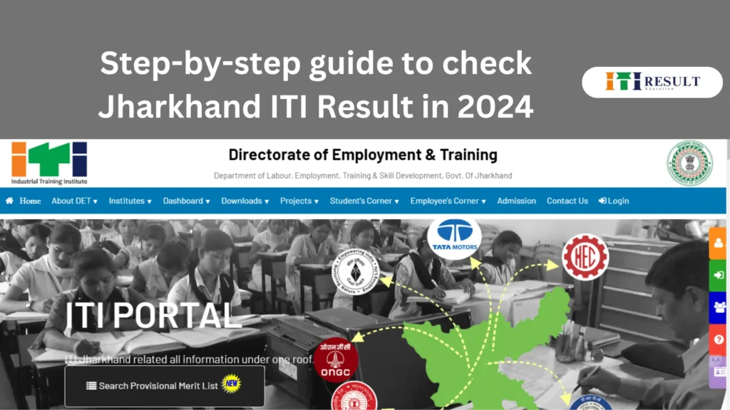 This is the official website of jharkhand ITI