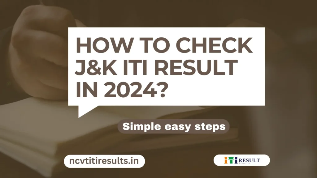 This is the J&K ITI Result.