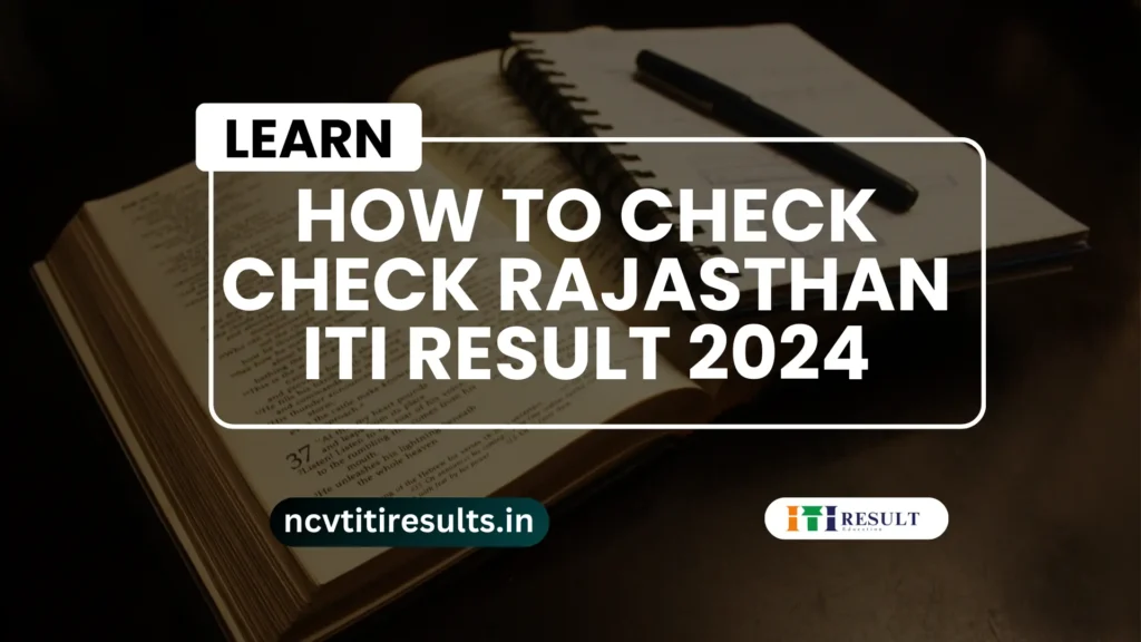 This is the Rajasthan ITI Result Thumbnail