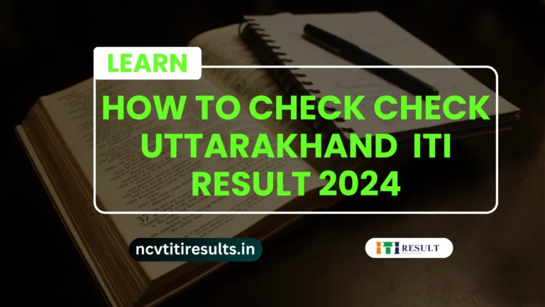 This is the Uttarakhand ITI Result thumbnail